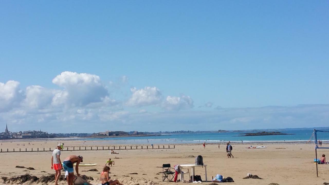 T2 Terrasse De Charme A Rochebonne 400 M Plage Saint-Malo Zewnętrze zdjęcie